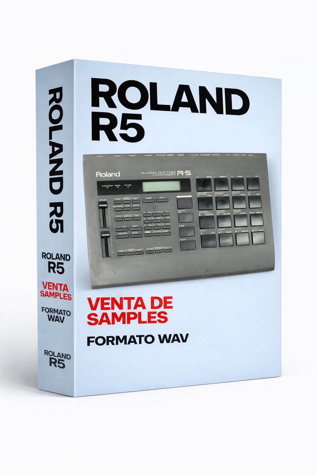 Paquete de samples Roland R-5 Human Rhythm Composer en formato WAV
