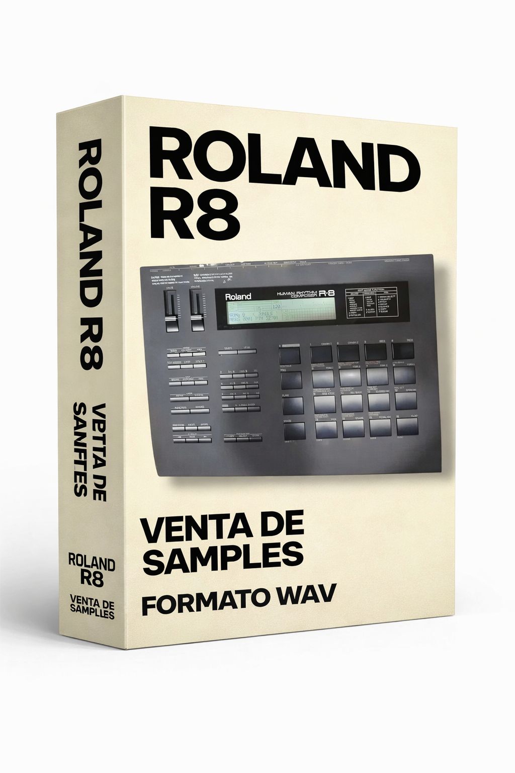 Paquete de samples Roland R-8 Human Rhythm Composer en formato WAV