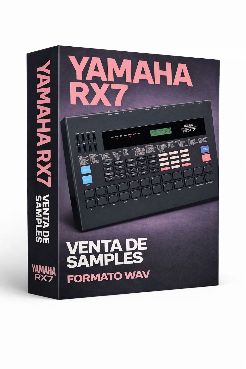 Paquete de samples Yamaha RX7 Digital Rhythm Programmer en formato WAV